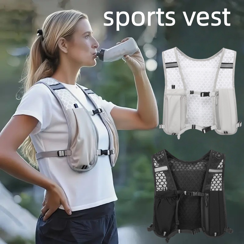 Trail Running Vest - Unisexowa kamizelka do biegania, wodoodporny, oddychający