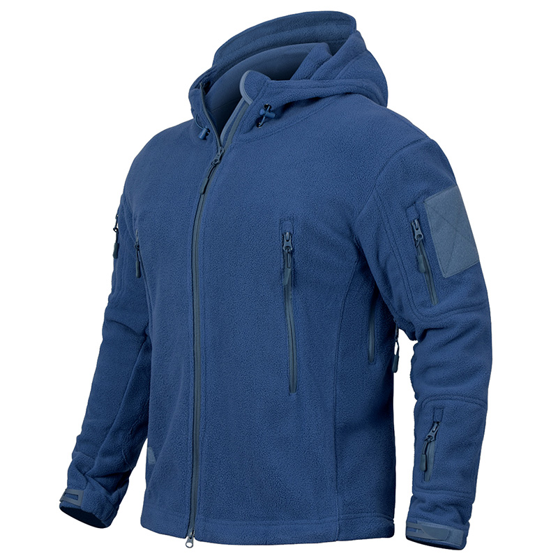 Outdoor Sport Hoodie - Zimowa taktyczna polarowa kurtka z kapturem