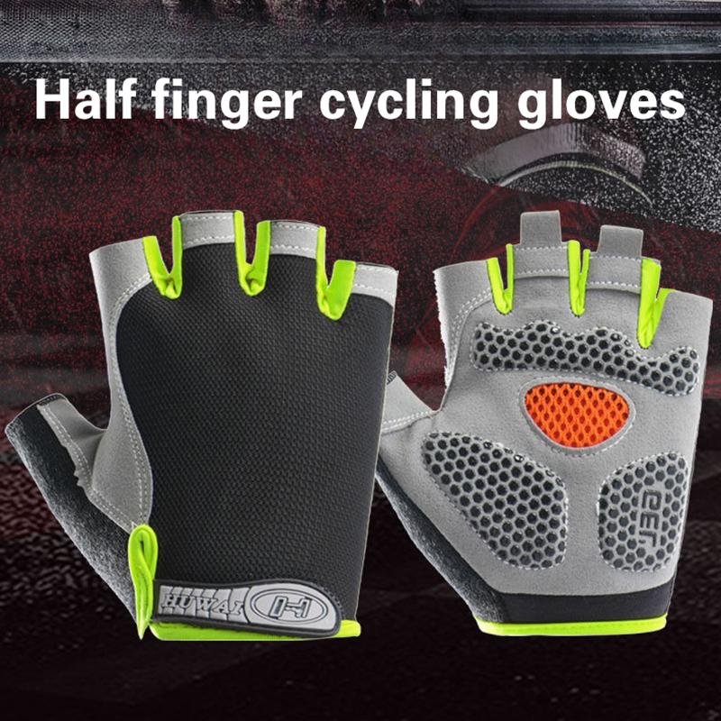 Outdoor Sport Gloves - Rękawiczki rowerowe unisex z odkrytymi palcami,