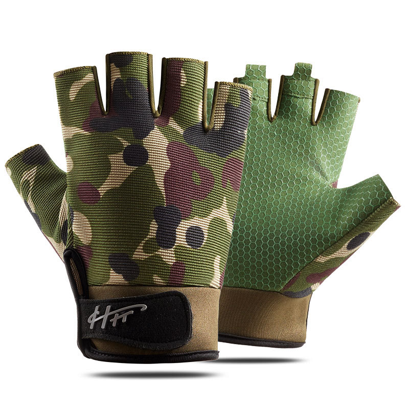 Outdoor Sport Gloves - 1 para rękawice wędkarskie pół palca