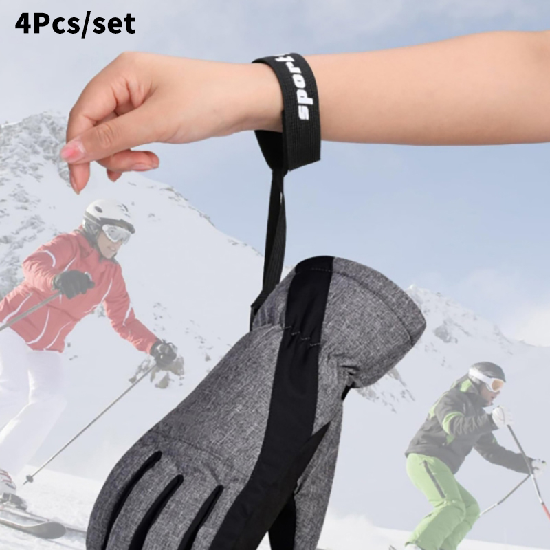 4 szt. Paski na rękawice narci – Outdoor Sport Gloves recenzja i cena