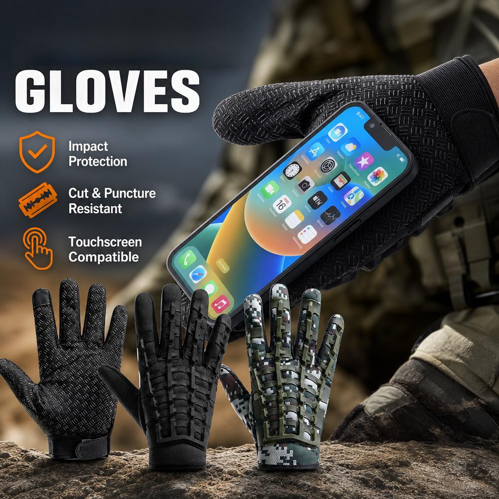 Rękawice taktyczne z funkcją e – Outdoor Sport Gloves recenzja i cena