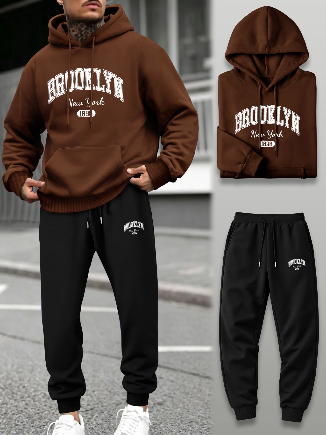 Męski dwuczęściowy dres: bluza – Outdoor Sport Hoodie recenzja i cena