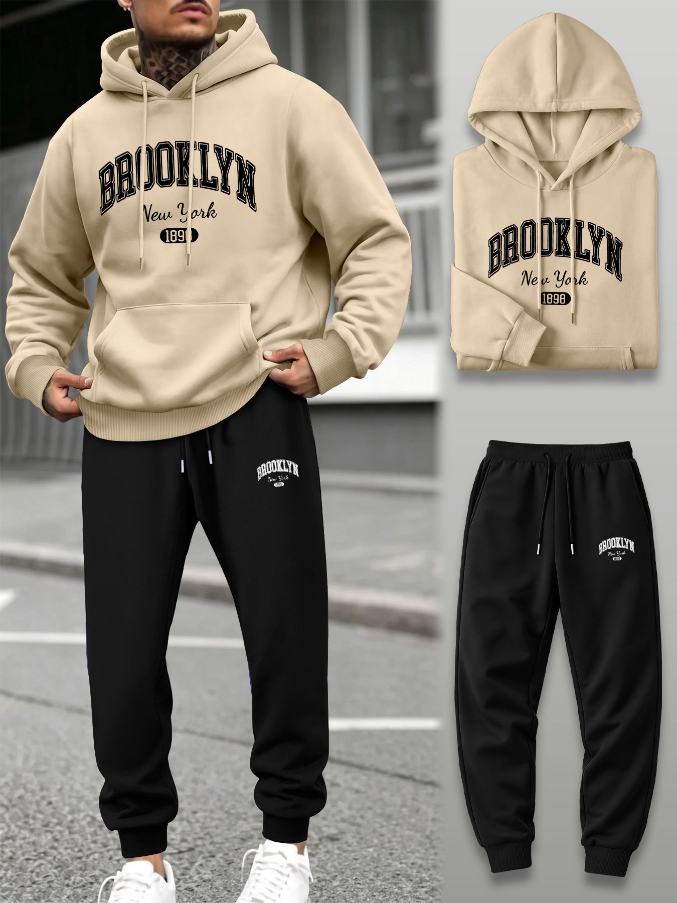 Męski dwuczęściowy dres: bluza – Outdoor Sport Hoodie recenzja i cena